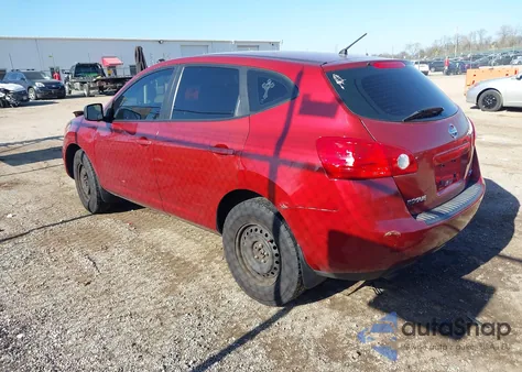 2009 Nissan Rogue S z USA, uszkodzony, nr VIN JN8AS58V29W168488